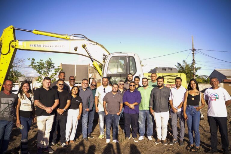 SOMAR inicia grande operação de urbanização no bairro de Itaipuaçu