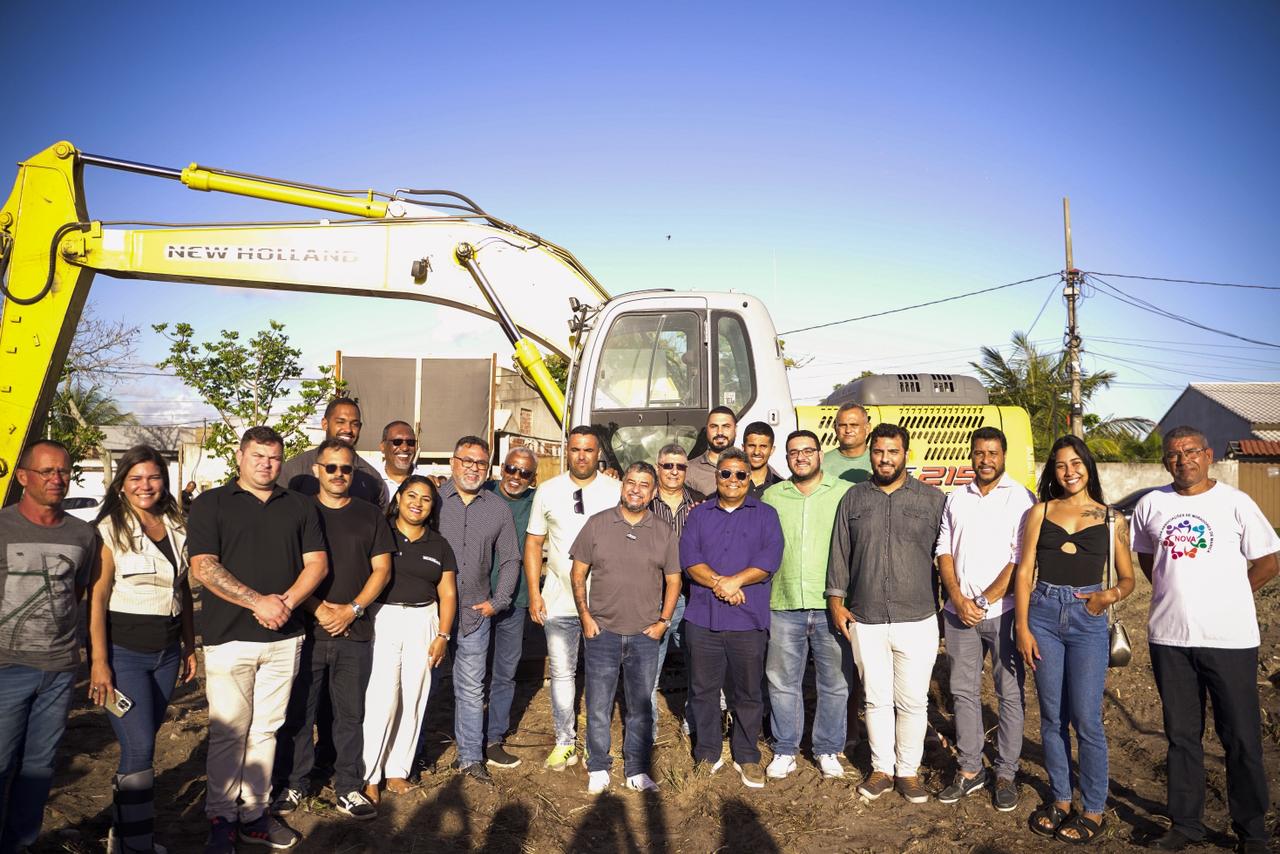 SOMAR inicia grande operação de urbanização no bairro de Itaipuaçu