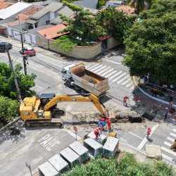 Jardim Atlântico Oeste começa a receber obras para acabar com os alagamentos