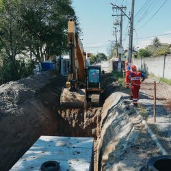 SOMAR avança com obras de drenagem e urbanização em Chácaras de Inoã